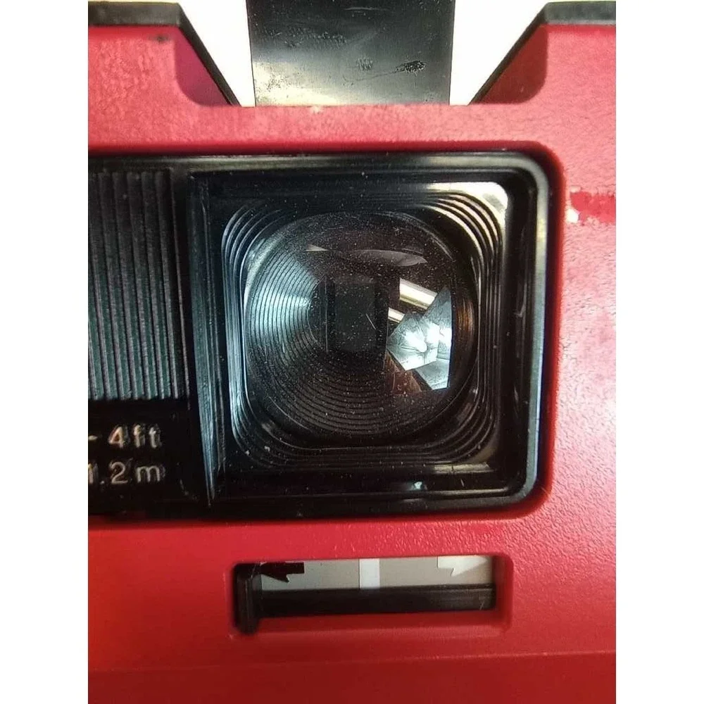 Polaroid 600 Cool Cam Instant Camera Red Retro Vintage Photography
